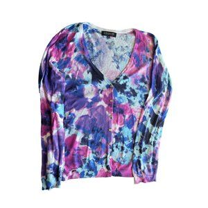 🧡💚💙Jones New York  Collection Women Tie Dye Sweater  PL🧡💚💙